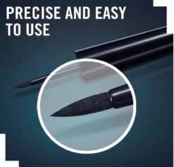 Rimmel London Exaggerate Eyeliner - 01 Black -Maquillage Cosmetics 1200x1152 5