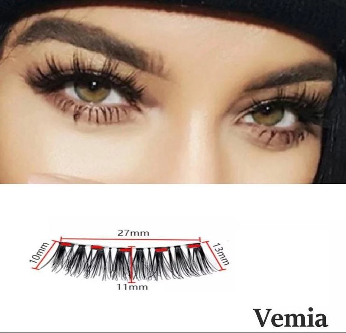 Vemia® - Trendy Magnetische Volume Wimpers – Nieuwste Uitvinding (zonder Lijm Of Eyeliner) 4 Vemia® - Trendy Magnetische Volume Wimpers – Nieuwste Uitvinding (zonder Lijm Of Eyeliner) – Image 2