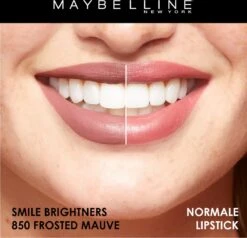 Maybelline SuperStay 24H Smile Brighters Lippenstift - 850 Frosted Mauve - Roze - Langhoudend 21 Maybelline SuperStay 24H Smile Brighters Lippenstift - 850 Frosted Mauve - Roze - Langhoudend -Maquillage Cosmetics 1200x1154 4