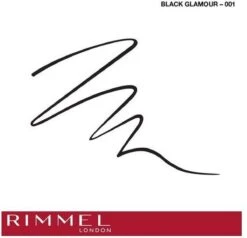 Rimmel London Glam'Eyes Professional Liquid Eyeliner - 001 Black Glamour -Maquillage Cosmetics 1200x1154 5