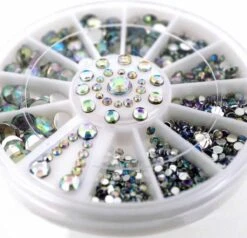 LOUZIR Nagel Diamantjes - Hotfix Rhinestones - 3D Diamond Nail Art Steentjes Set - Carrousel -Strass Nagel - Nagel Decoratie -Maquillage Cosmetics 1200x1156 19