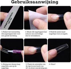 Nagel Tips Eldur - Kunstnagel Set 500 Stuks Transparant- Acryl En Gel - 500 Stuks - Gratis Verzending -Maquillage Cosmetics 1200x1159 65