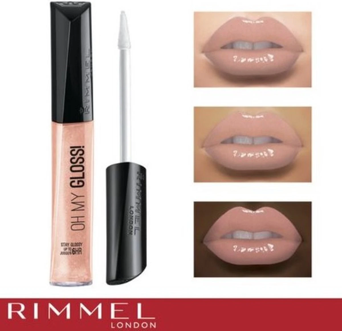 Rimmel London Oh My Gloss! - Non Stop Glamour - Lipgloss 4 Rimmel London Oh My Gloss! - Non Stop Glamour - Lipgloss – Image 2