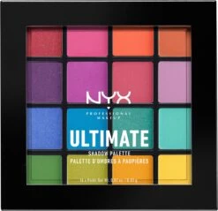 NYX Professional Makeup Ultimate Shadow Palette - Brights USP04 - Oogschaduw Palet -Maquillage Cosmetics 1200x1162 8