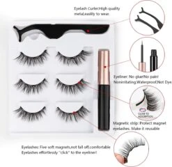 Magnetische Wimpers -Magnetische Eyeliner - 3 Set Wimpers - Magnetic Lashes - Eyelashes - Fake Lashes - 3D Wimpers -Maquillage Cosmetics 1200x1164 66