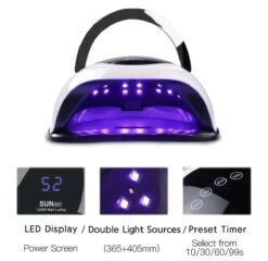 Nageldroger 120 Watt LED UV Inclusief Manicure- Pedicure Set - Professioneel - Nagel Lamp LED - Professionele Nageldroger - Ledlamp - Gel Nagellak - Gelpolish - Gel Nagels - Builder Gel - Acryl 15 Nageldroger 120 Watt LED UV Inclusief Manicure- Pedicure Set - Professioneel - Nagel Lamp LED - Professionele Nageldroger - Ledlamp - Gel Nagellak - Gelpolish - Gel Nagels - Builder Gel - Acryl -Maquillage Cosmetics 1200x1165 66