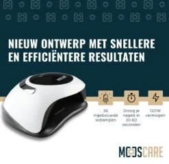 MOOSCARE 120 Watt LED Lamp Voor Gellak Nagels - UV Lamp Gelnagels - Nail Art Nagellamp - Gel Nagellak Nageldroger -Maquillage Cosmetics 1200x1165 68