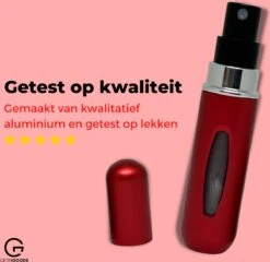 Cetins - Parfum Verstuiver Navulbaar - Mini Parfum Flesje - Reisflesje – Matt Rood 11 Cetins - Parfum Verstuiver Navulbaar - Mini Parfum Flesje - Reisflesje – Matt Rood -Maquillage Cosmetics 1200x1165 78