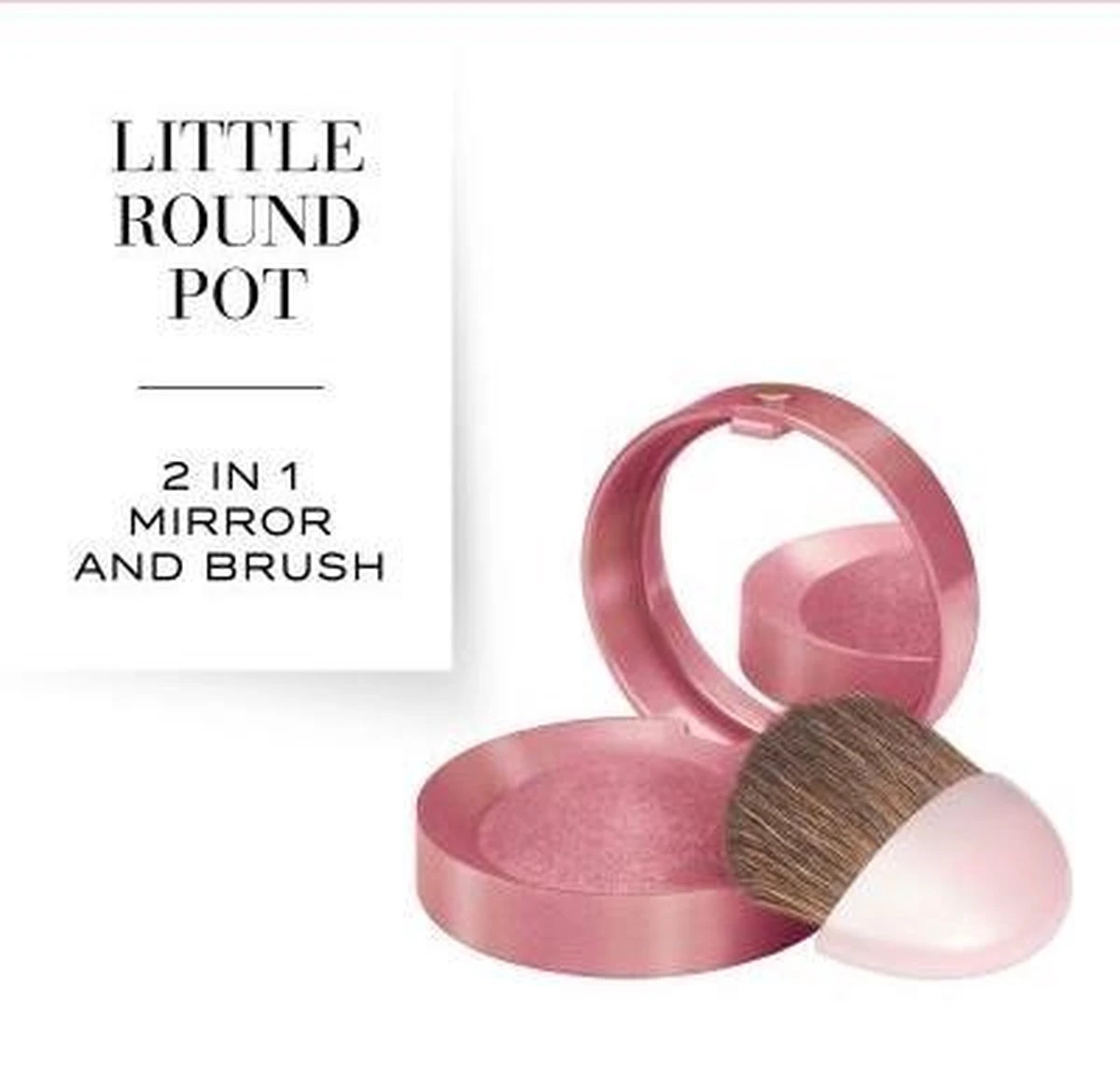 Bourjois Little Round Pot Blush - 33 Lilas D'Or 8 Bourjois Little Round Pot Blush - 33 Lilas D'Or – Image 6