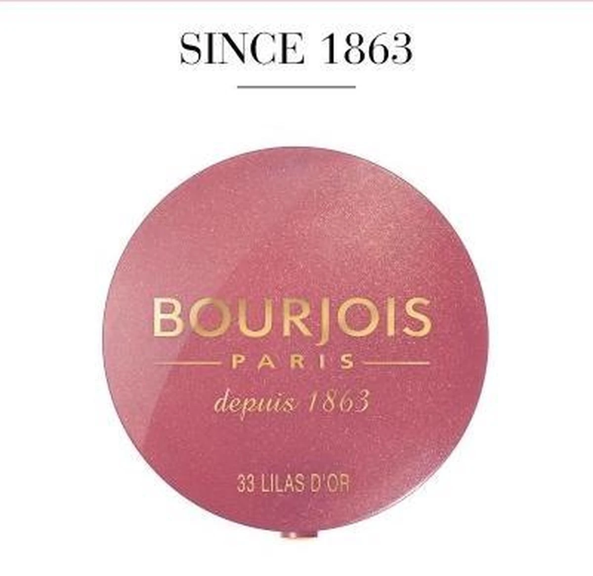 Bourjois Little Round Pot Blush - 33 Lilas D'Or 9 Bourjois Little Round Pot Blush - 33 Lilas D'Or – Image 7
