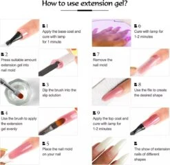 Polygel Kit - Polygel Set - Nagelverlenging - Polygel 7 Kleuren - Polygel Nagels - Kunstnagels - Gel Polish - Acryl Gellak -Maquillage Cosmetics 1200x1167 56