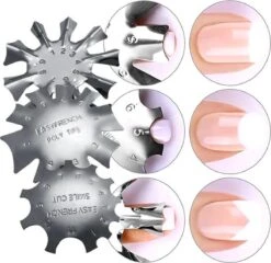 French Manicure Nagel Tool - Nail Art - Sjabloon - Tip Guide - Clean Cut 1 Stuks -Maquillage Cosmetics 1200x1167 60