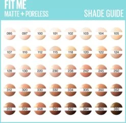 Maybelline Fit Me Matte & Poreless Foundation - 330 Toffee -Maquillage Cosmetics 1200x1167 7