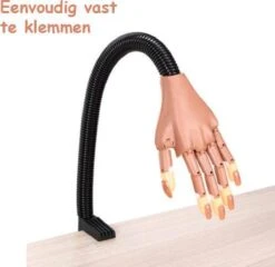 Oefenhand Voor Kunstnagels– Nail Art – All-in-1 Set - Nagel Set – Nail Trainer – Nail Tips – Acrylnagels Starterspakket – Nagel – Nail Trainer Hand – Oefen Hand Nagels - Nailtrainer Nagel Oefenhand -Maquillage Cosmetics 1200x1168 11