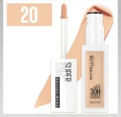 Maybelline SuperStay 30H Active Wear Concealer - 20 Sand 13 Maybelline SuperStay 30H Active Wear Concealer - 20 Sand -Maquillage Cosmetics 1200x1168