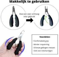 Merkloos Nageltang Voor Harde Teennagels - Manicureset Teennagelknipper - Teennagelschaar - Pedicure Set 10 Merkloos Nageltang Voor Harde Teennagels - Manicureset Teennagelknipper - Teennagelschaar - Pedicure Set -Maquillage Cosmetics 1200x1169 8