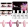 Dipping Powder Starter Kit - 4 Kleuren - Roze - Dip Poeder - Acryl Nagels - Dip Poeder Starter Kit - Starterset - Dip Nagels - Nagel Poeder - Acryl Poeder - MTSSII - Dip Powder- -Maquillage Cosmetics 1200x1170 100