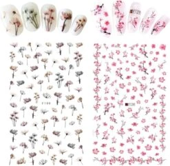 GUAPÀ - Nail Art 3D Nagel Stickers Set - Nagel Decoratie & Versiering Folie - 6 Sticker Vellen -Maquillage Cosmetics 1200x1170 101