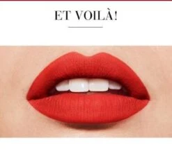Bourjois Rouge Velvet The Lipstick - 07 Joli Carmin'ois -Maquillage Cosmetics 1200x1170 36