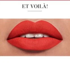 Bourjois Rouge Velvet The Lipstick - 07 Joli Carmin'ois -Maquillage Cosmetics 1200x1170 37