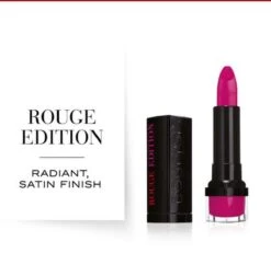 Bourjois ROUGE EDITION - 07 - Fuchsia- Rose -Maquillage Cosmetics 1200x1170 43