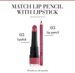 Bourjois Rouge Velvet Lippenstift - 003 Hyppink Chic -Maquillage Cosmetics 1200x1170 54