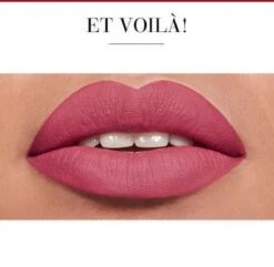 Bourjois Rouge Velvet Lippenstift - 004 Hip Hip Pink -Maquillage Cosmetics 1200x1173 6