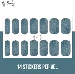 By Emily - Nagel Wrap - Sparkly Turquoise | 14 Stickers | Nail Wrap | Nail Art | Trendy | Design | Nagellakvrij | Eenvoudig | Nagel Wrap | Nagel Stickers | Folie | Zelfklevend | Sjablonen 12 By Emily - Nagel Wrap - Sparkly Turquoise | 14 Stickers | Nail Wrap | Nail Art | Trendy | Design | Nagellakvrij | Eenvoudig | Nagel Wrap | Nagel Stickers | Folie | Zelfklevend | Sjablonen -Maquillage Cosmetics 1200x1173 62