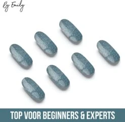 By Emily - Nagel Wrap - Sparkly Turquoise | 14 Stickers | Nail Wrap | Nail Art | Trendy | Design | Nagellakvrij | Eenvoudig | Nagel Wrap | Nagel Stickers | Folie | Zelfklevend | Sjablonen 15 By Emily - Nagel Wrap - Sparkly Turquoise | 14 Stickers | Nail Wrap | Nail Art | Trendy | Design | Nagellakvrij | Eenvoudig | Nagel Wrap | Nagel Stickers | Folie | Zelfklevend | Sjablonen -Maquillage Cosmetics 1200x1173 65