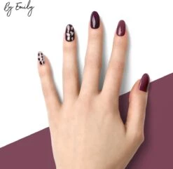 Nagel Wrap - Cowly Red | 14 Stickers Per Vel | Nail Wrap | Nail Art | Trendy | Design | Nagellakvrij | Eenvoudig | Nagel Art | Nagel Wrap | Nagel Stickers | Folie | Zelfklevend | Sjablonen -Maquillage Cosmetics 1200x1173 69