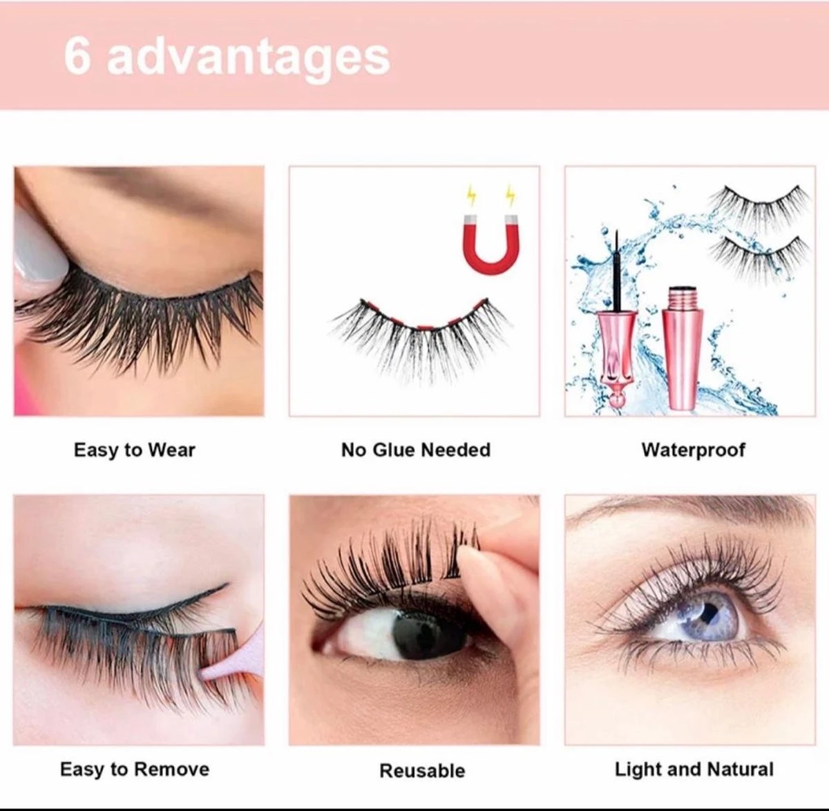 Diamond | M5 Bekend Van TikTok | GRATIS Spiegeldoosje | Magnetische Wimpers Met Eyeliner | Nep Wimpers | Magnetic Eyelashes | HERBRUIKBAAR | CADEAU 11 Diamond | M5 Bekend Van TikTok | GRATIS Spiegeldoosje | Magnetische Wimpers Met Eyeliner | Nep Wimpers | Magnetic Eyelashes | HERBRUIKBAAR | CADEAU – Image 9