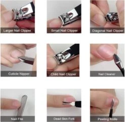 ATV PERFECTUM Luxe Manicure Pedicure & Gezichtsverzorging Set – 18 Delig – Inclusief Leren Opbergetui -Maquillage Cosmetics 1200x1174 23