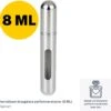 Viamart - Hervulbare Draagbare Parfumverstuiver - Uw Favoriete Parfum Altijd Bij De Hand - Zilverkleur - (8 ML) -Maquillage Cosmetics 1200x1174 31