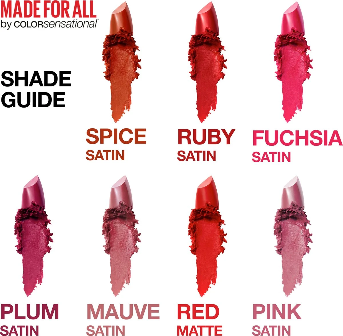 Maybelline Color Sensational Made For All Lippenstift - 373 Mauve For Me - Nude - Glanzend 9 Maybelline Color Sensational Made For All Lippenstift - 373 Mauve For Me - Nude - Glanzend – Image 7