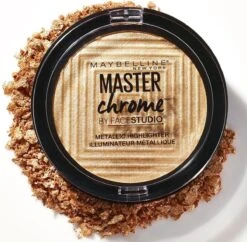Maybelline Master Chrome Highlighter - 100 Molten Gold -Maquillage Cosmetics 1200x1175 2