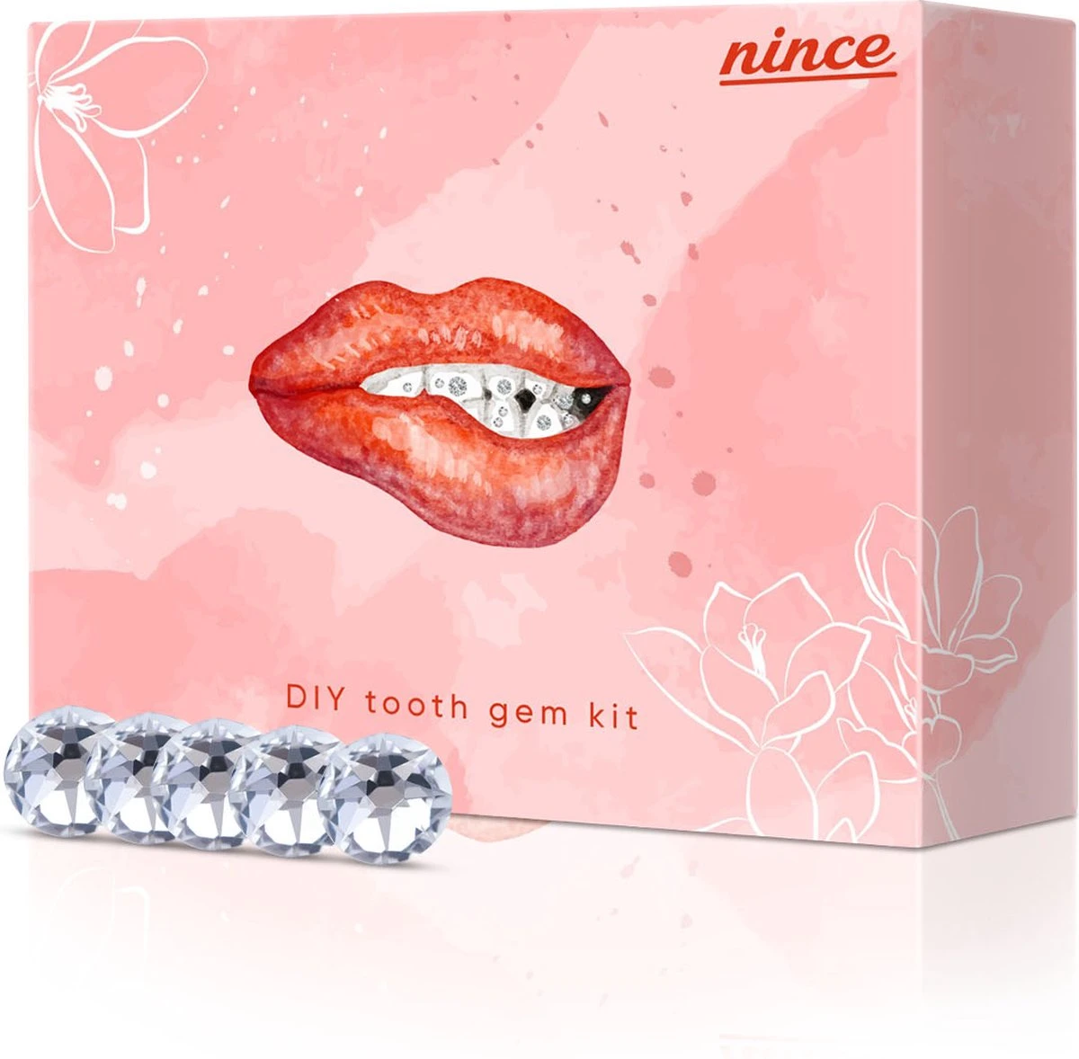 Nince DIY Tooth Gem Kit Hoogwaardig Materiaal - Wit - Tand Diamantje Kit 3 Nince DIY Tooth Gem Kit Hoogwaardig Materiaal - Wit - Tand Diamantje Kit