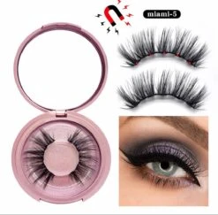 Nepwimpers - Nep Wimpers - Valse Wimpers - Lashes - False Lashes - Magnetische Wimpers - Magnetische Eyeliner - Miami -Maquillage Cosmetics 1200x1179 19