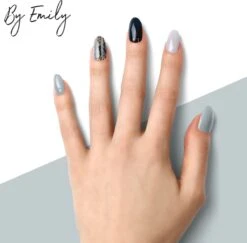 By Emily - Nagel Wrap - Classic Teal | 14 Stickers Per Vel | Nail Wrap | Nail Art | Trendy | Design | Nagellakvrij | Eenvoudig | Nagel Art | Nagel Wrap | Nagel Stickers | Folie | Zelfklevend | Sjablonen -Maquillage Cosmetics 1200x1180 20