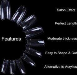 GUAPÀ® Nageltips 100 Stuks In Stevige Doos | Plaknagels | Nepnagels | Nagelverlenging Acryl En Gel | Transparant -Maquillage Cosmetics 1200x1180 28