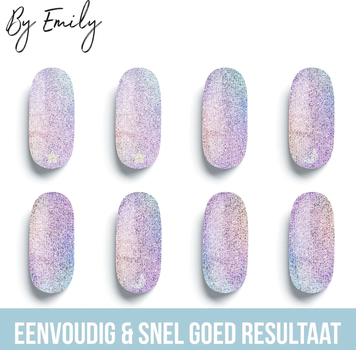 By Emily - Nagel Wrap - | Galaxy Dream | 16 Stickers | Nail Wrap | Nail Art | Trendy | Design | Nagellakvrij | Eenvoudig | Nagel Wrap | Nagel Stickers | Folie | Zelfklevend | Sjablonen 4 By Emily - Nagel Wrap - | Galaxy Dream | 16 Stickers | Nail Wrap | Nail Art | Trendy | Design | Nagellakvrij | Eenvoudig | Nagel Wrap | Nagel Stickers | Folie | Zelfklevend | Sjablonen – Image 2