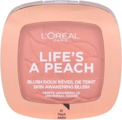 L’Oréal Paris Make-Up Designer Wake Up & Glow Blush - 01 Life's A Peach - Blush -Maquillage Cosmetics 1200x1180 9