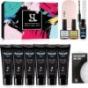Gelnagels Set MEGA PACK + Nagel Vijl | Gellak Starterspakket | Polygel Kit | Nepnagels | Gellak Set | Nail Art Pakket | UV Gel | Manicure Set | Gel Nagellak Nagel Decoratie | UV Lamp | Starterspakket | Nail Care | Nagelstad -Maquillage Cosmetics 1200x1182 19