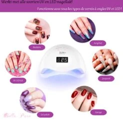Bella Pure 48W Nageldroger - Vinger- En Teennagels - Bewegingssensor En Timer - 24 LED's -Maquillage Cosmetics 1200x1183 25