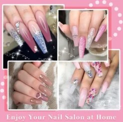 Merkloos Nagels Set - 8 Kleuren - Nagels Starter Set - Met Toplaag, Basislaag, Slipoplossing, Nagelverlengingsgel, Gel Builder - Voor DIY Voor Beginners - Beste Cadeau -Maquillage Cosmetics 1200x1184 30