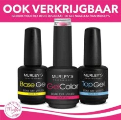 MURLEY’s Base & Top Coat Gellak Set- Acryl Basecoat & Topcoat - 2x 15ml - Gel Nagellak - Gelnagellak - UV / LED Lamp Gelnagels -Maquillage Cosmetics 1200x1185 11