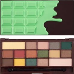 Makeup Revolution I Love Revolution Oogschaduw Palette - Mint Chocolate -Maquillage Cosmetics 1200x1188 10