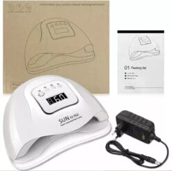 Merkloos Professionele UV Nagellamp Voor Gel Nagellak - Sun X5 Plus 80W 36 Leds - Geschikt Gellak - Gel Nagellak Droger -Maquillage Cosmetics 1200x1188 15