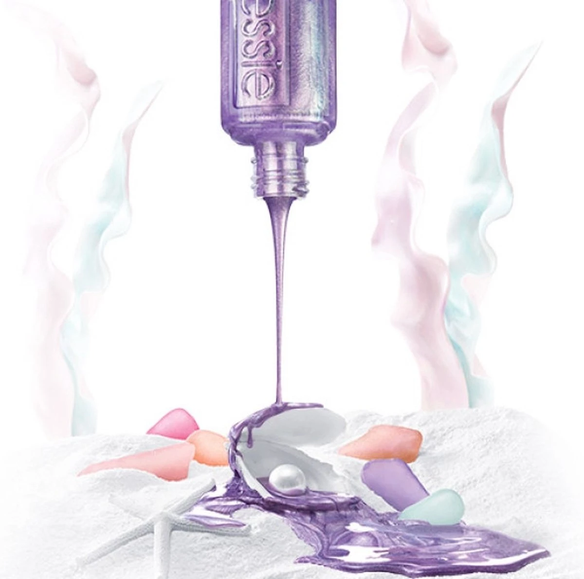 Essie Nagellak - 545 World Is Your Oyst - Seaglass Shimmers 8 Essie Nagellak - 545 World Is Your Oyst - Seaglass Shimmers – Image 6