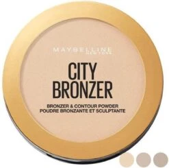 Maybelline City Bronzer Bronzer & Countour Powder - 100 Light Cool - Bronzing En Contouring Poeder - 51,4 Gr. -Maquillage Cosmetics 1200x1189 2