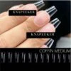 Gel Tips Nail Extension Full Cover Medium Coffin Ballerina False Tips Pre Shaped Nails Nepnagels 240ps Fake Nails- Plaknagels Met Lijm - Nageltips Transparant / Clear Tips + Nagellijm -Maquillage Cosmetics 1200x1189 28
